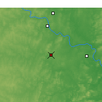 Nearby Forecast Locations - Okmulgee - Harita