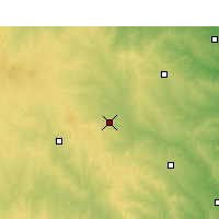 Nearby Forecast Locations - Comanche - Harita