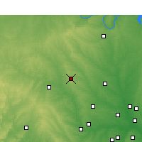 Nearby Forecast Locations - Decatur - Harita