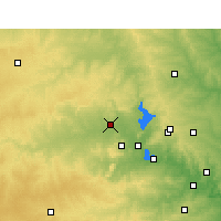 Nearby Forecast Locations - Llano - Harita