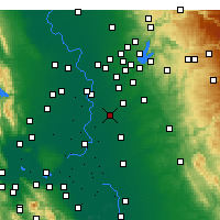 Nearby Forecast Locations - Elk Grove - Harita