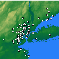 Nearby Forecast Locations - Fort Lee - Harita