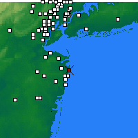 Nearby Forecast Locations - Long Branch - Harita