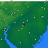 Nearby Forecast Locations - Voorhees - Harita