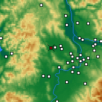 Nearby Forecast Locations - Forest Grove - Harita