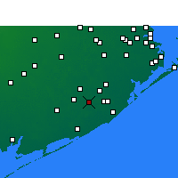 Nearby Forecast Locations - Brazoria - Harita