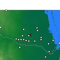 Nearby Forecast Locations - Edcouch - Harita