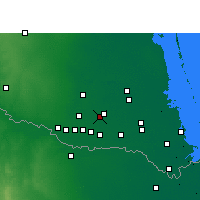 Nearby Forecast Locations - Elsa - Harita