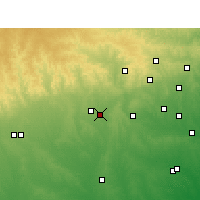 Nearby Forecast Locations - Hondo - Harita