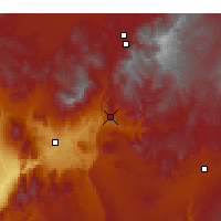 Nearby Forecast Locations - Hurricane - Harita