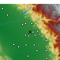 Nearby Forecast Locations - Parlier - Harita