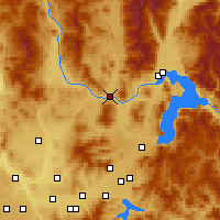 Nearby Forecast Locations - Priest River - Harita