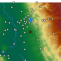 Nearby Forecast Locations - Sloughhouse - Harita