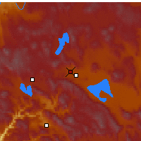 Nearby Forecast Locations - Susanville - Harita