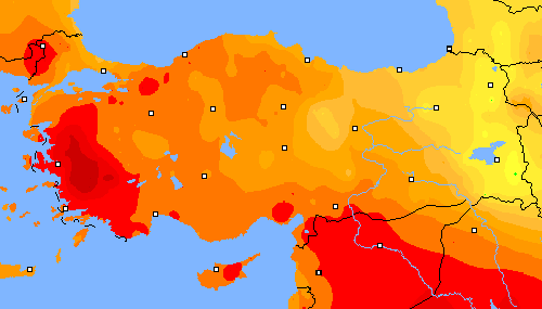 Sıc. En yük. Türkiye