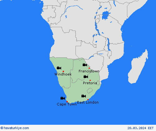 görüntü  Afrika Tahmin Haritaları