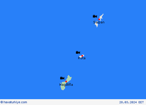 görüntü Guam Okyanusya Tahmin Haritaları