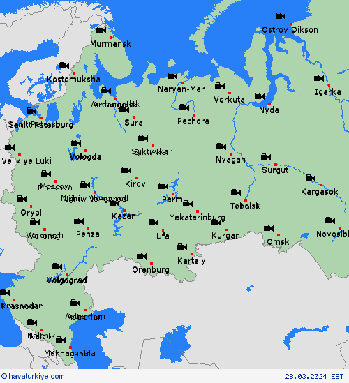 görüntü Rusya Avrupa Tahmin Haritaları