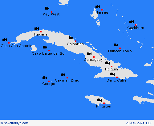 görüntü Cayman Adaları Orta Amerika Tahmin Haritaları