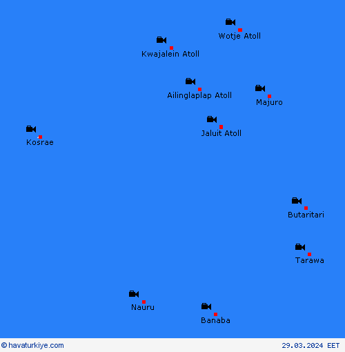 görüntü Marshall Adaları Okyanusya Tahmin Haritaları