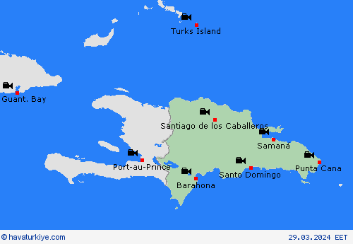 görüntü Dominik Cumhuriyeti Orta Amerika Tahmin Haritaları