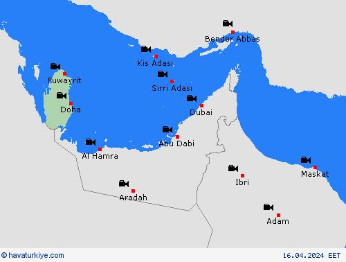 görüntü Katar Asya Tahmin Haritaları