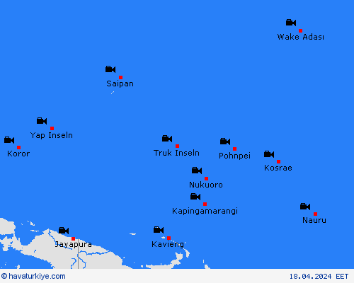 görüntü Wake Adası Okyanusya Tahmin Haritaları