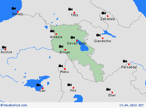 görüntü Ermenistan Asya Tahmin Haritaları