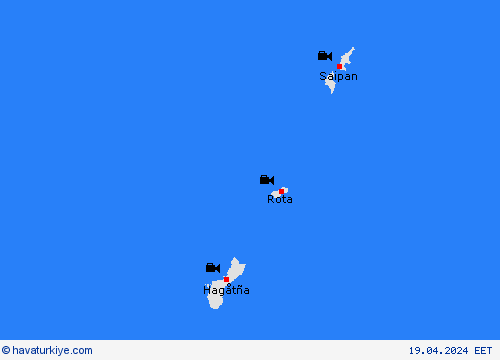 görüntü Mariana Islands Okyanusya Tahmin Haritaları