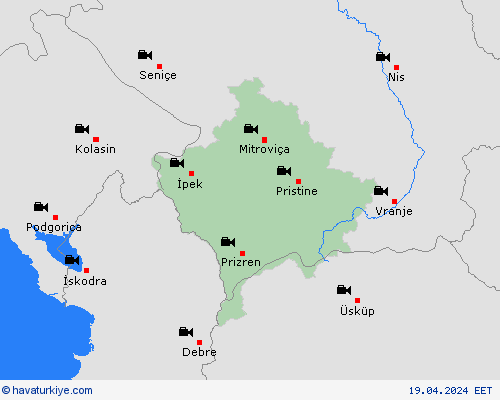 görüntü Kosova Avrupa Tahmin Haritaları
