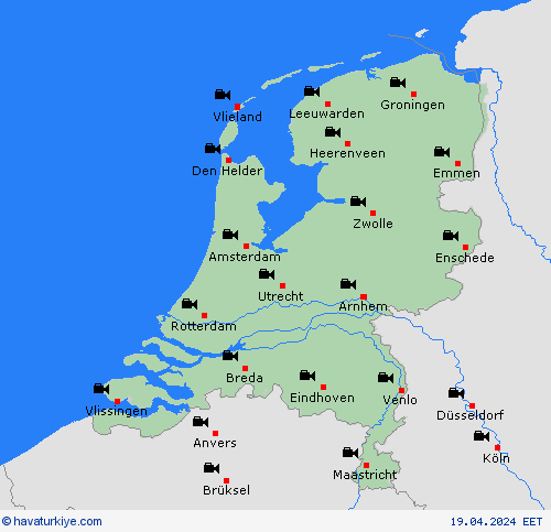 görüntü Hollanda Avrupa Tahmin Haritaları