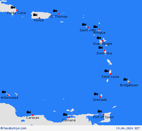 görüntü Barbados Güney Amerika Tahmin Haritaları