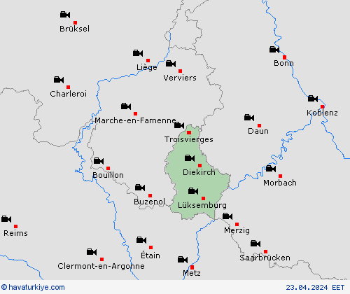 görüntü Lüksemburg Avrupa Tahmin Haritaları