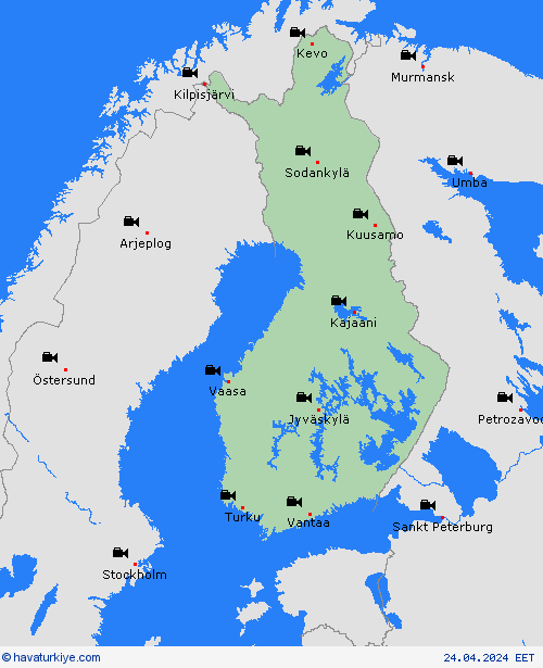 görüntü Finlandiya Avrupa Tahmin Haritaları