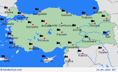 görüntü  Türkiye Tahmin Haritaları