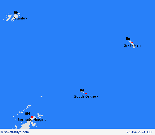 görüntü Güney Orkney Adaları Güney Amerika Tahmin Haritaları