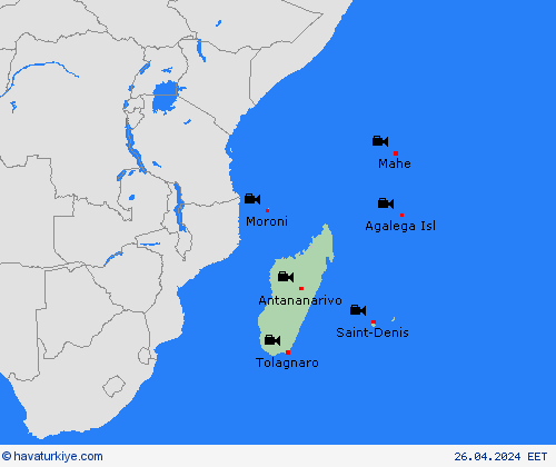 görüntü  Afrika Tahmin Haritaları