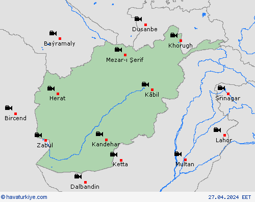 görüntü Afganistan Asya Tahmin Haritaları
