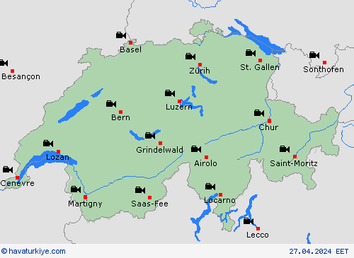 görüntü İsviçre Avrupa Tahmin Haritaları