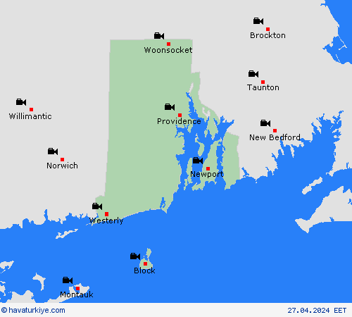 görüntü Rhode Island Kuzey Amerika Tahmin Haritaları