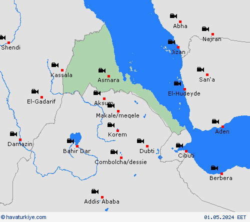 görüntü Eritre Afrika Tahmin Haritaları
