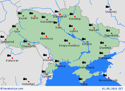 görüntü Ukrayna Avrupa Tahmin Haritaları